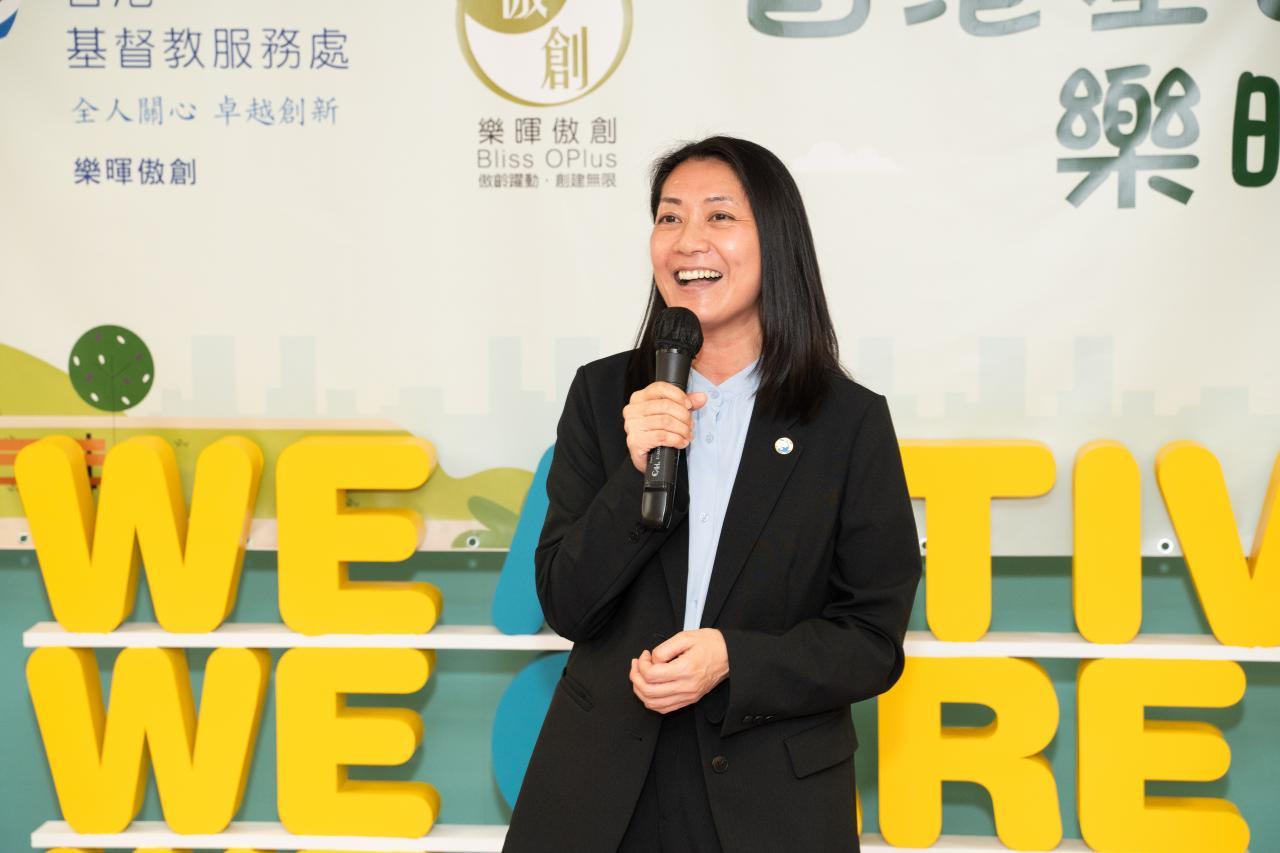  Ms Karrie Chan, Deputy Director (Elderly, Rehabilitation & Community) of HKCS, hopes that the 