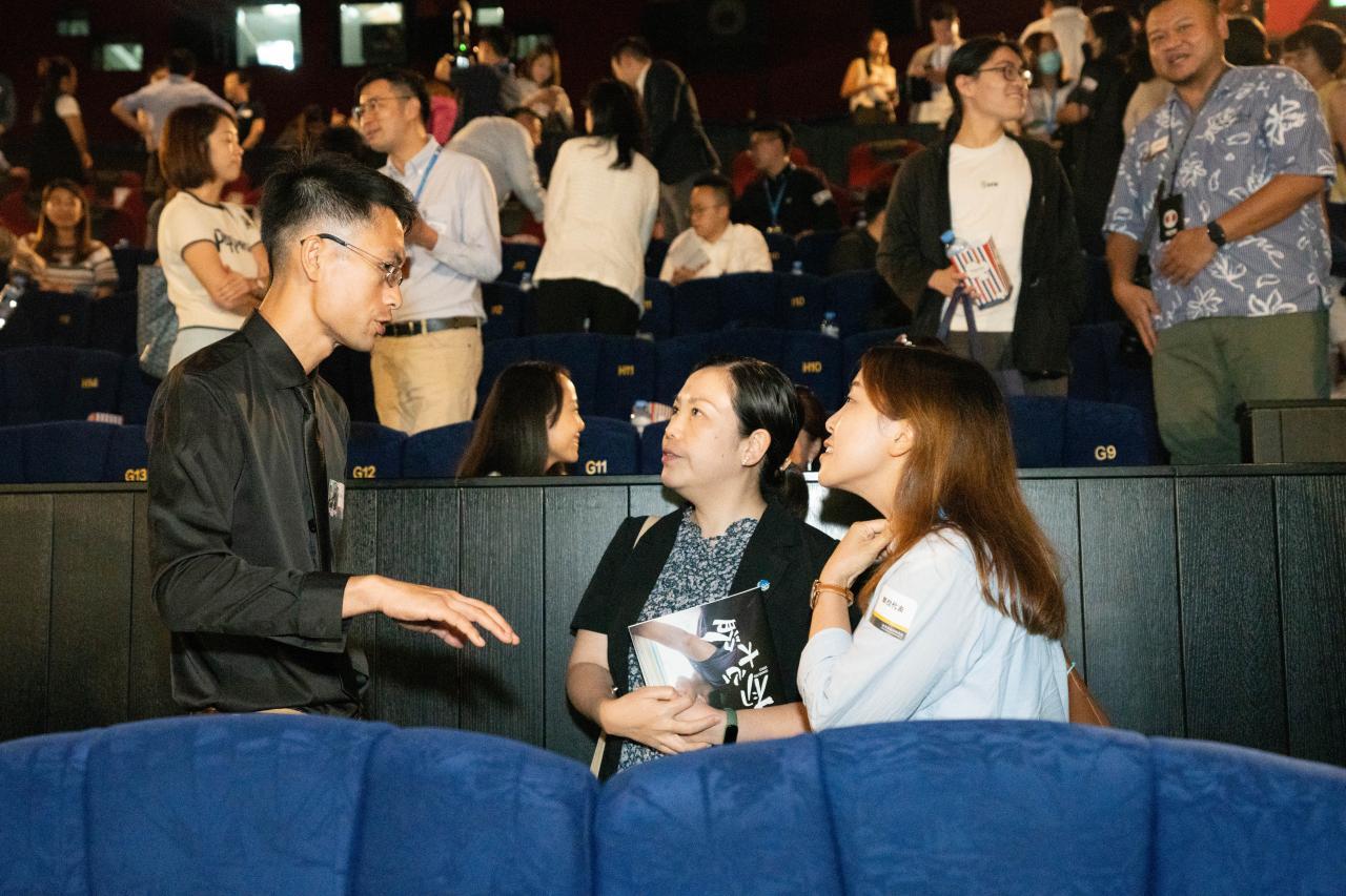  Many business partners attended the event and engaged with HKCS staff. 
